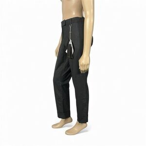 Windsor Grey Wool Tailored Pants